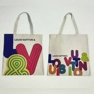 LOUIS VUITTON Canvas Eco Tote Bag Shenzhen Exhibition 2022